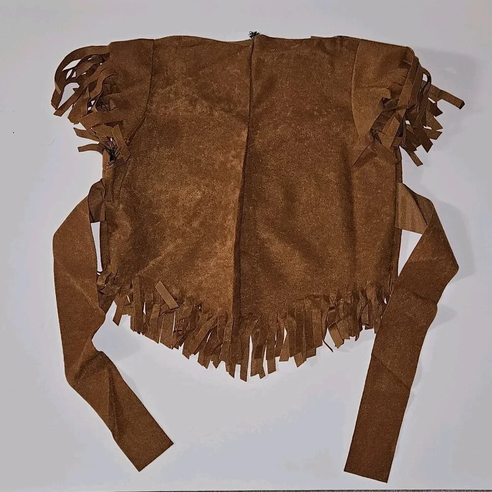 Native American Indian Girl Halloween Costume Girls Small Sz 4-6 (for 3-4 Years)